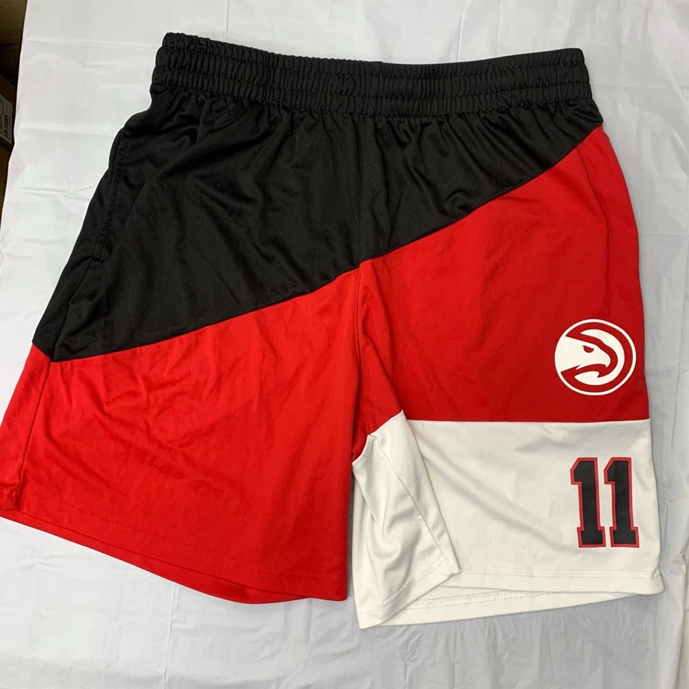 NBA ATL Hawks Athletic Basketball Shorts Trae Young #11 Size XL Mens